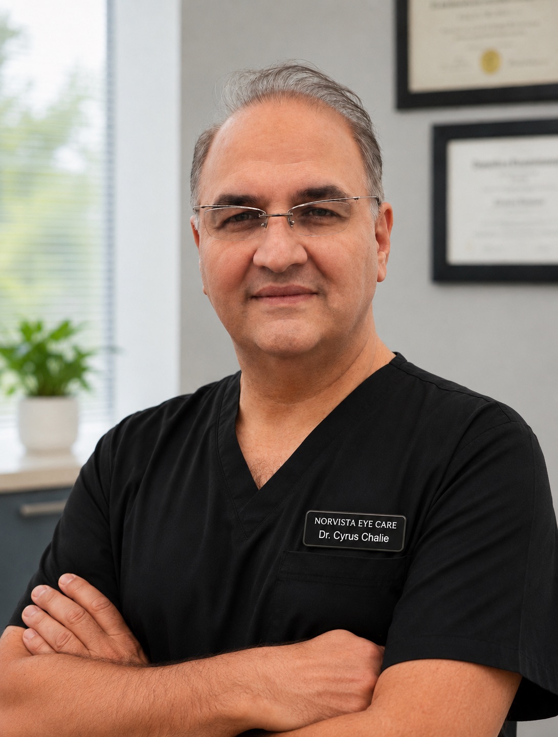 Dr. Cyrus Chalie, OD